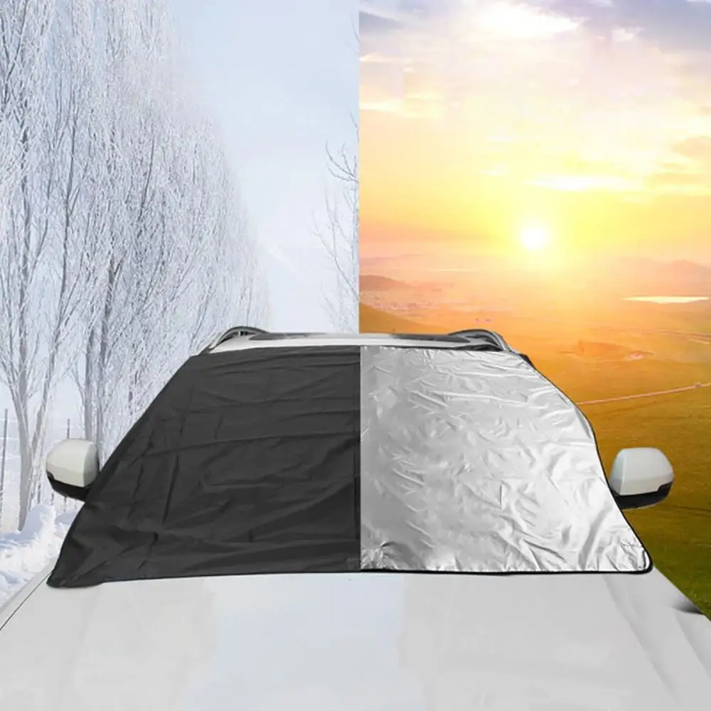 

2 In 1 Dual Use Car Covers Window Sunshade Auto Window Sunshade Cover Sun Reflective Shade Windshield For Cars