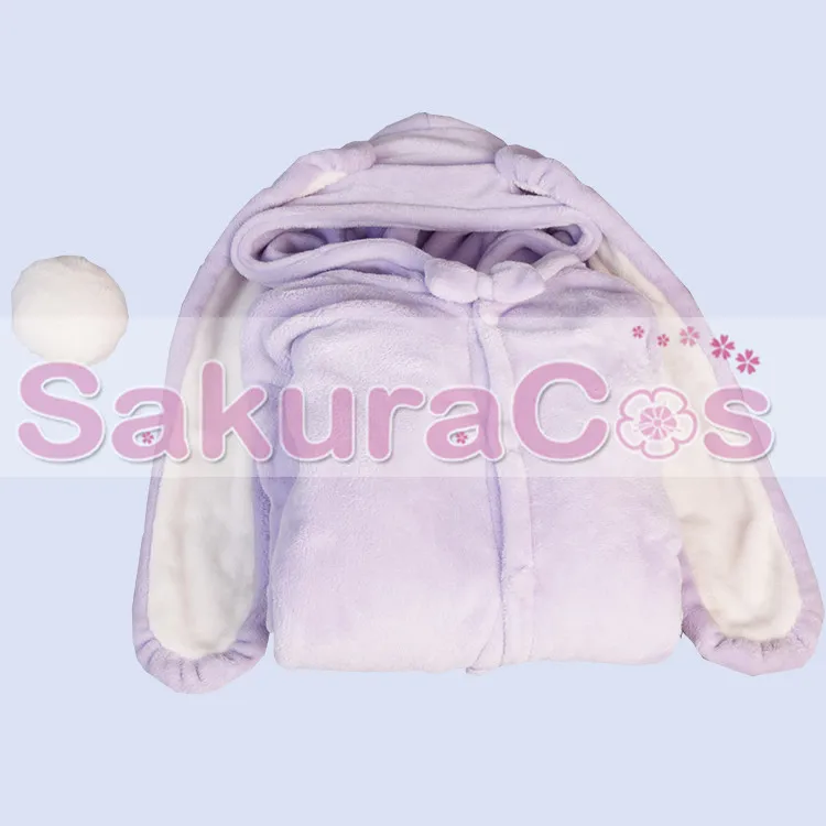 [Фланель sleepcoat] игры A3! команда Весна ночная рубашка спящий Костюмы Kawaii Мягкий Кролик 3 вида цветов зимняя Домашняя одежда