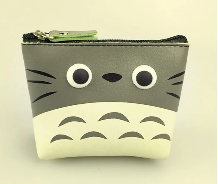 

Kawaii TOTORO PU 10CM Coin Purse Wallet Pouch Case BAG ; Lady's Pocket Coin Bags Pouch ; Hand KEY Case BAG Handbag