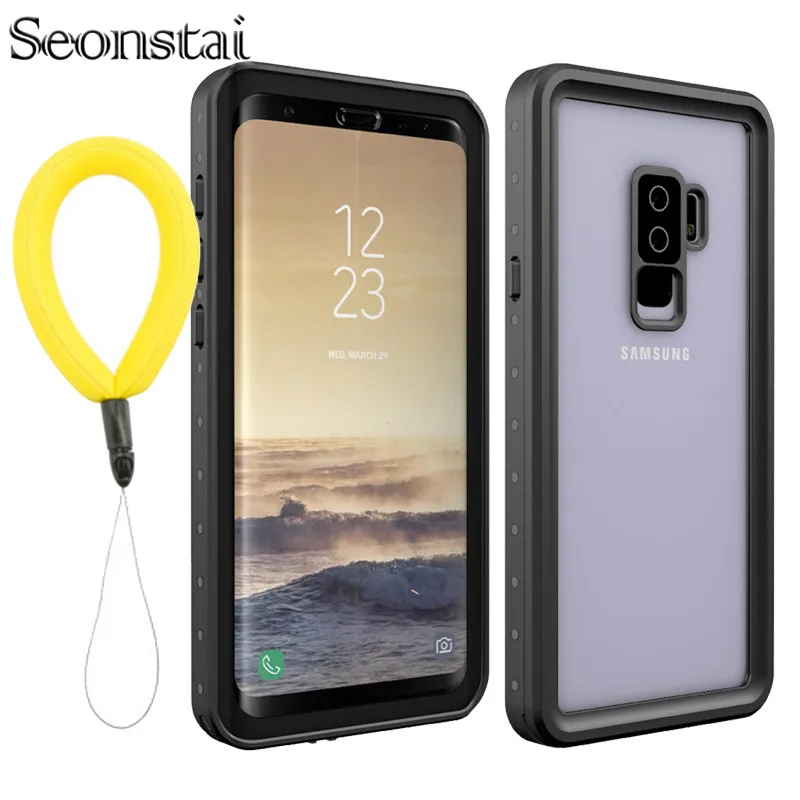 

Waterproof Case for Samsung S8 S9 Plus Fundas Outdoor Summer Swimming Shockproof Cover for Samsung Galaxy S8Plus S9 Diving Coque