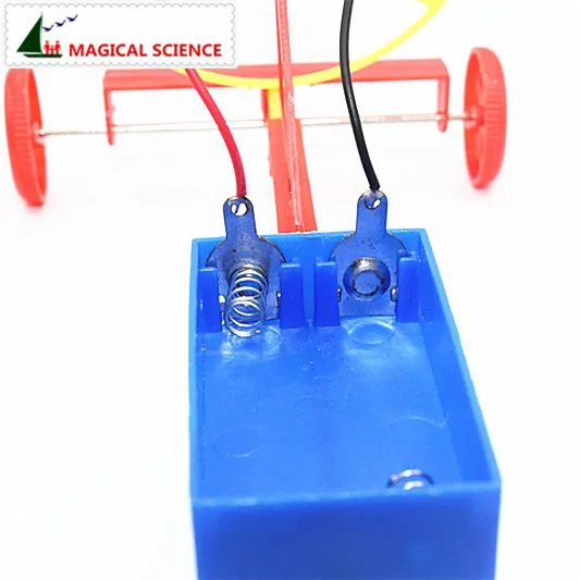 Fun physics experiment Air driving power racing car DIY materials,home school educational kit,best gift for kids