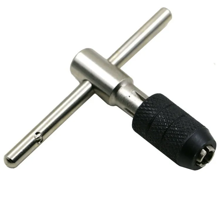 HOEN 9pcs/set T Type Machine Hand Screw Thread Tap Wrench Thread Taps