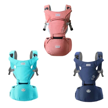 

0-24 Months Ergonomic Baby Carrier Infant Front Sling Waist Stool Hands-free Shoulder Backpack Pouch Wrap Hipseat Carrier