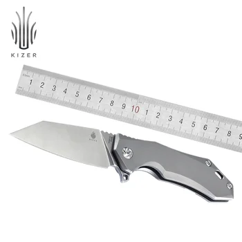 

Kizer hunting knives Uprising KI4491A2 new folding knife high quality outdoor camping survival tools