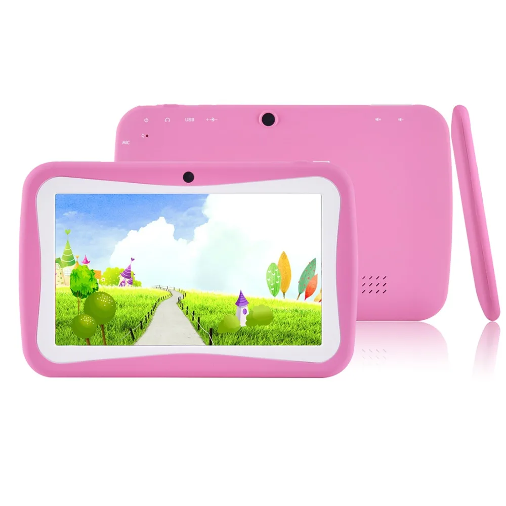 Billige 7 inch Original tabletten Android 7.0 laptop WiFi Blutooth Tablet PC 1GB + 8GB Dual Kamera 1024*600