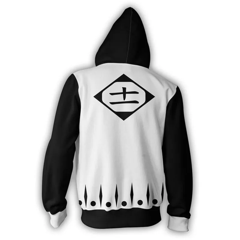 Japanese anime BLEACH Kenpachi Zaraki Kurosaki ichigo hoodie