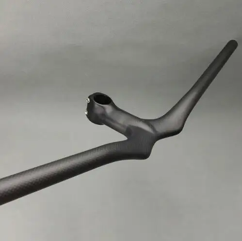 Matte 3K Carbon fiber Mountain mtb bike Bicycle rise Handlebar Integrated Bar Stem MTB bike Handlebar цена Matte 3K Carbon fiber Mountain mtb bike Bicycle rise Handlebar Integrated Bar Stem MTB bike Handlebar цены онлайн