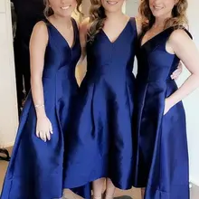 royal blue gown for maid of honor