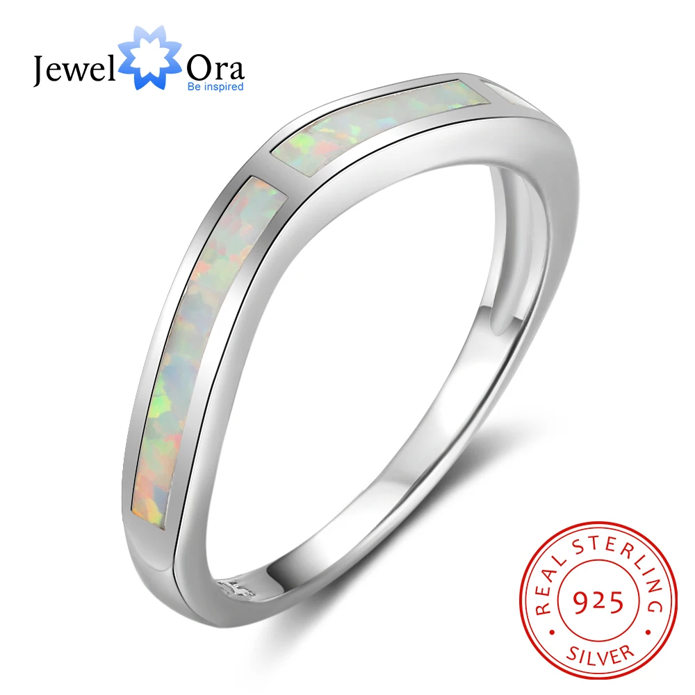 Milky Opal Stone Soild 925 Sterling Silver Rings For Women Party Jewelry Gifts Her (JewelOra RI103257) | Украшения и аксессуары
