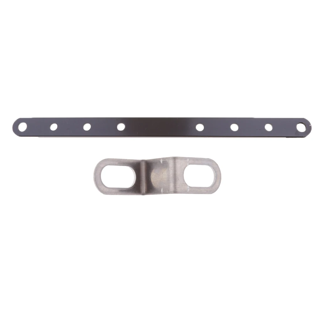 6 Hole + Z Exhaust Muffler Motorcycle Universal Hanger Mounting Bracket New