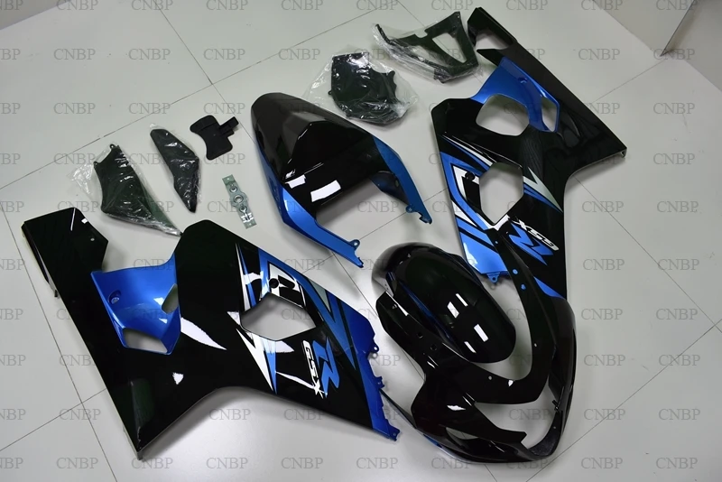 

GSX-R600 05 Bodywork for Suzuki GSXR750 2004 - 2005 K4 Black Blue Abs Fairing GSX-R750 2004 Fairings