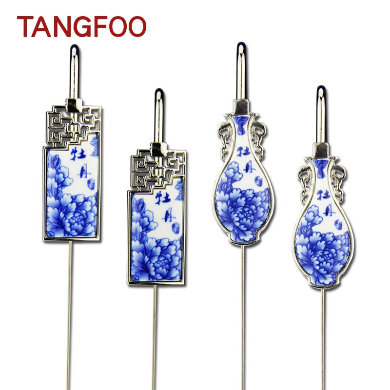 

Blue and white porcelain Bookmark school metal bookmarks for kids book chinese school supplies teacher supplies stationery items