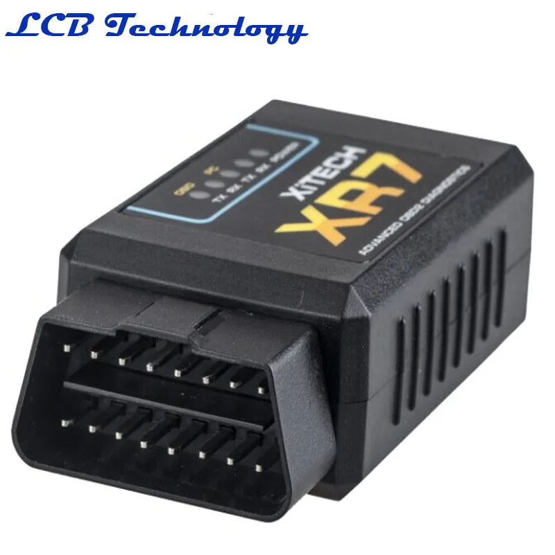 Для XR7 ELM327 Bluetooth OBDII V1.5 Диагностический сканер OBD 2 автомобиля инструмент код ридер