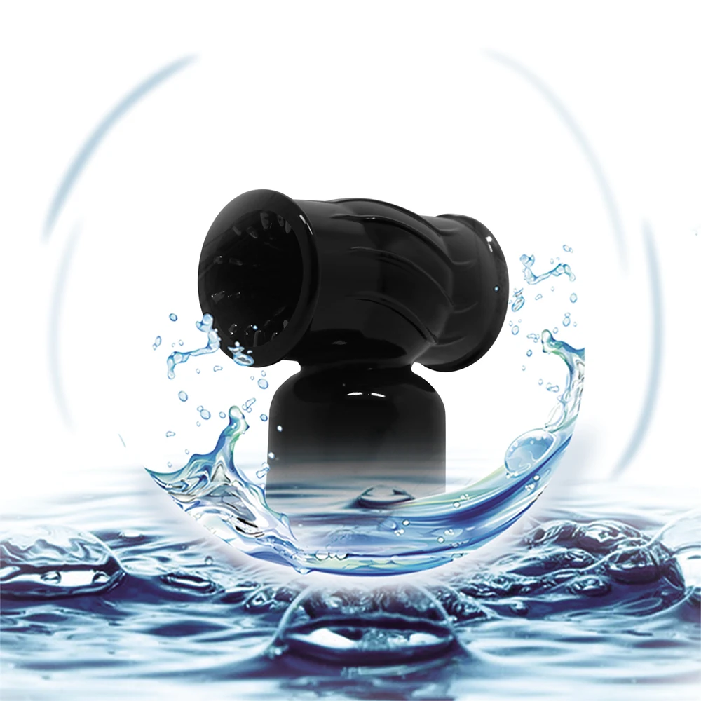 Transparent Big AV Wand Vibrator Headgear Sex Toys Magic Wand Head Accessories Body Massage Clitoris Stimulation Vibrators Caps  (8)