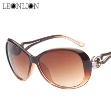 LeonLion 2021 classique dégradé lunettes De soleil femmes marque concepteur Vintage surdimensionné lunettes De soleil UV400 Oculos De Sol Feminino