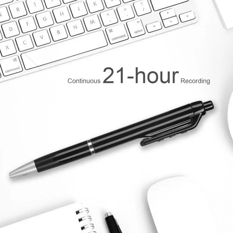 

8G Voice Recorder Pen Digital Voice Recorder 21-hour Recording Time Stamp Audio with One Button Recording Recorder Pen for IOS