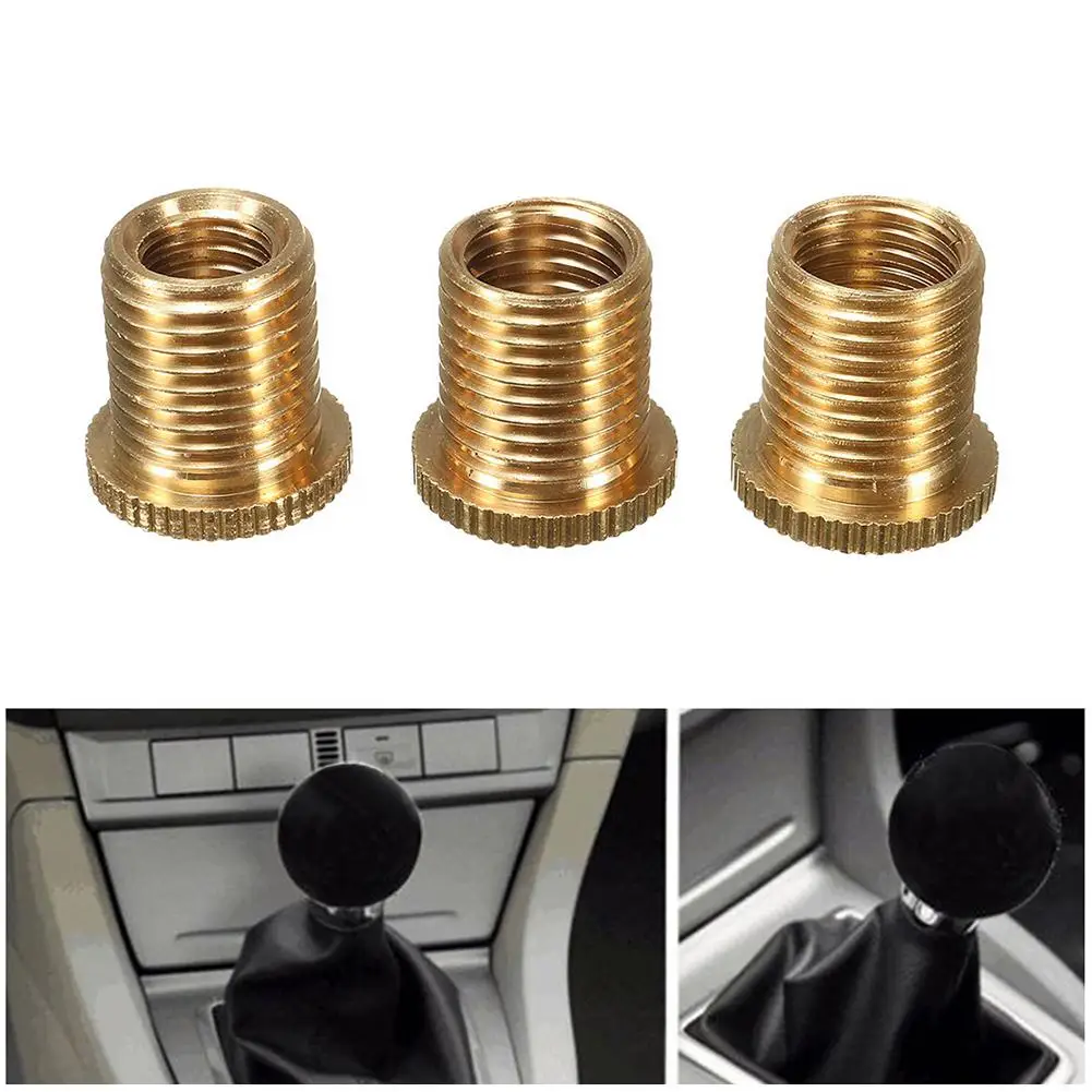 

Universal Car Auto Gear Stick Shift Shifter Knob Head Thread Screw Adapter Drop Shipping