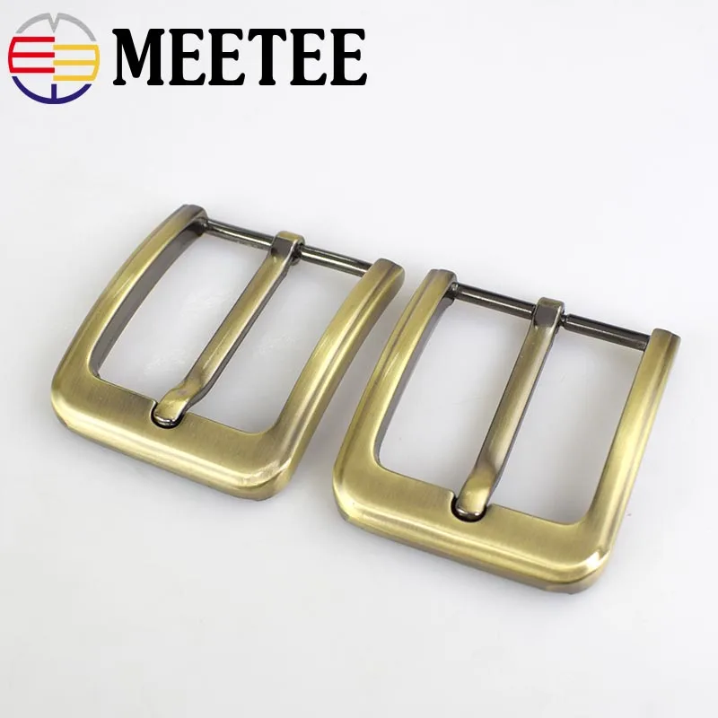 2Pcs Hot Sale Men Solid Belt Buckles Metal Belt Pin Buckle For Belt 38 39mm Belt Replacement ...