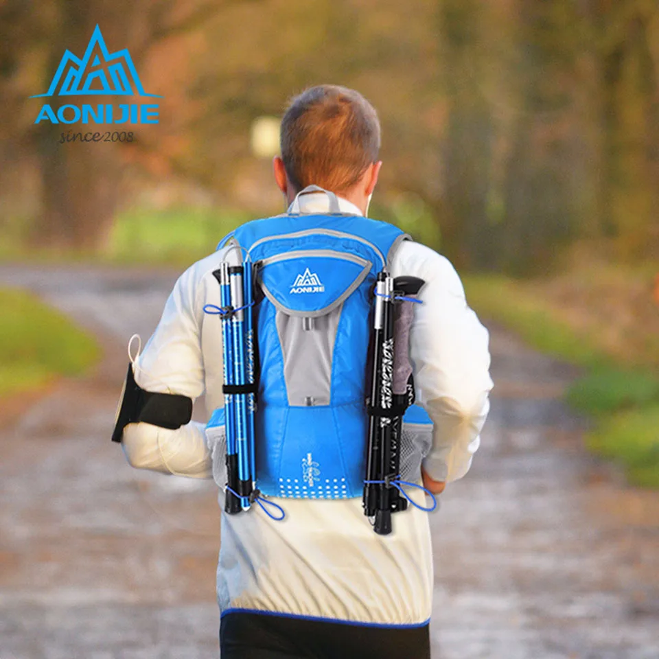 AONIJIE 12L Running Nylon Backpack Outdoor Lightweight Hydration Water Pack Sport Bag Climbing Cycling Hiking with 2L Water Bag AONIJIE 12L Running Nylon Backpack Outdoor Lightweight Hydration Water Pack Sport Bag Climbing Cycling Hiking with 2L Water Bag