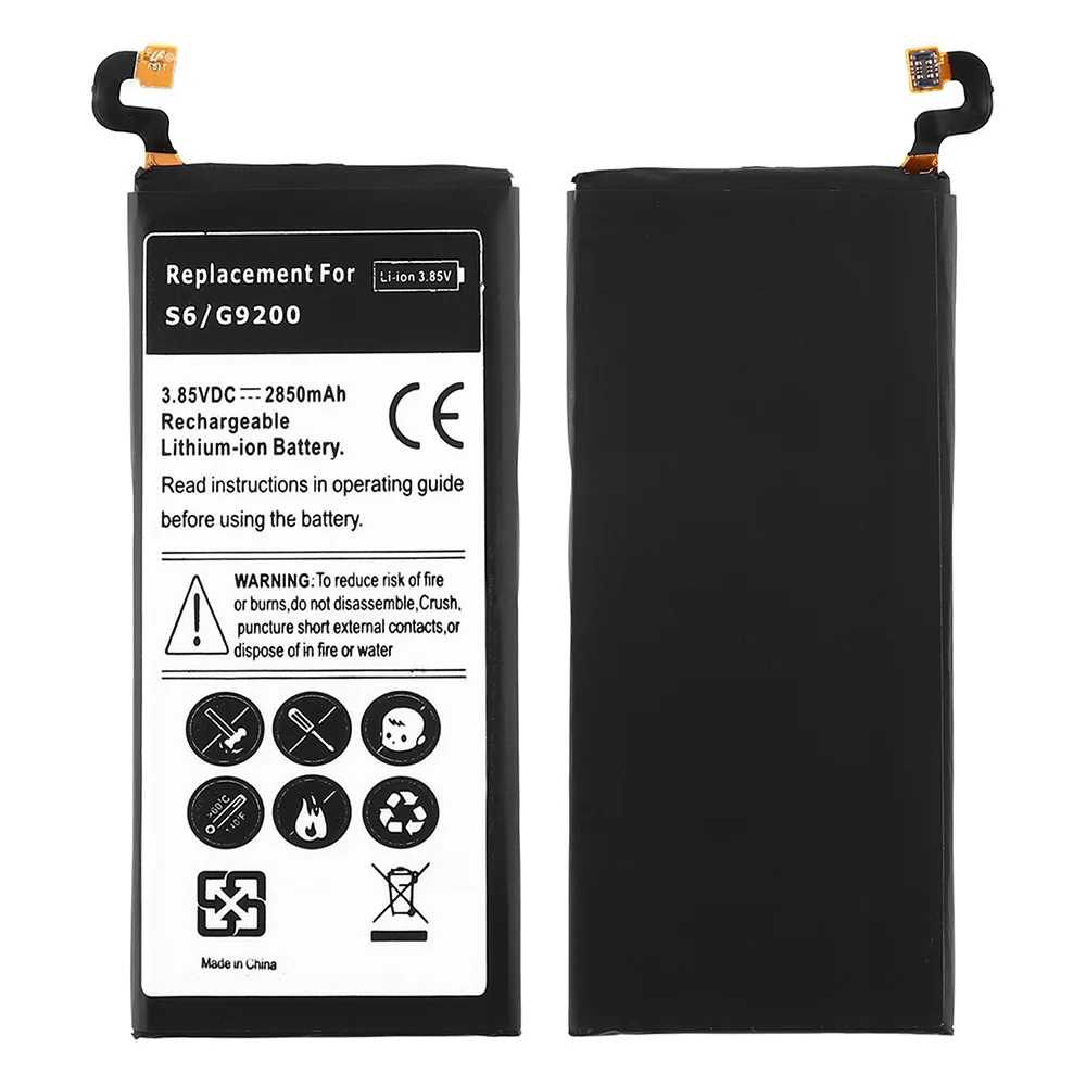 3.85V 2850mAh Rechargeable Li ion Replacement Battery Mobile Cell Phone
