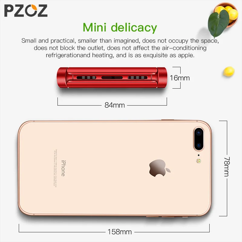 Автомобильный держатель для ароматерапии PZOZ роскошный освежитель воздуха