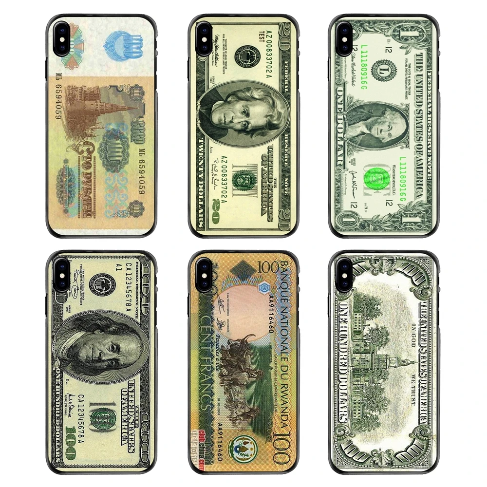 Phone Cover Big Money 100 Dollars Bill Cash Franklin For iPhone 4 4S 5 5S 5C SE 6 6S 7 8 Plus X XR XS Max iPod Touch