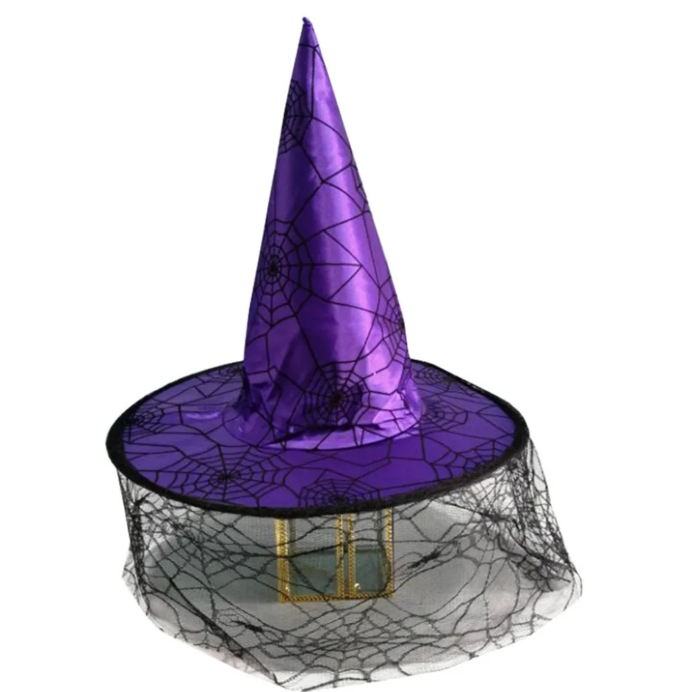 

Halloween Witch Hat Children's Adult Masquerade Dress Up Witch Hat Hat Wizard Hat Cosplay Props