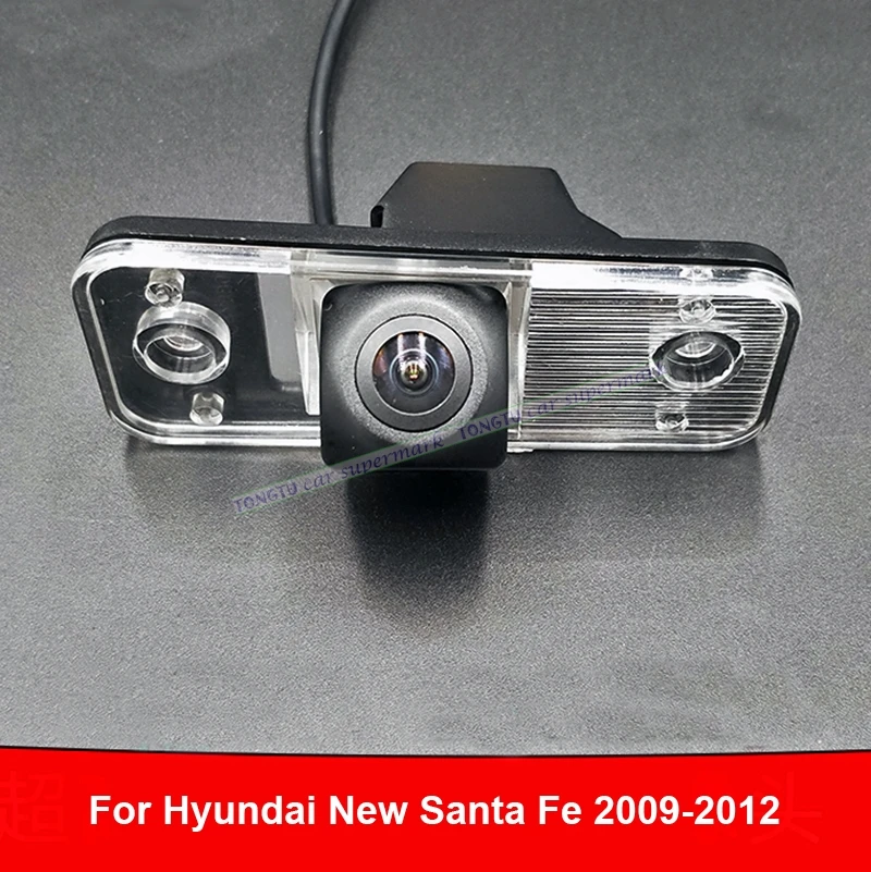 

Night Vision HD MCCD Wide Angle Car Rear View Backup Camera Install on License Plate Parking Kit For Hyundai AZERA/New SANTA FE