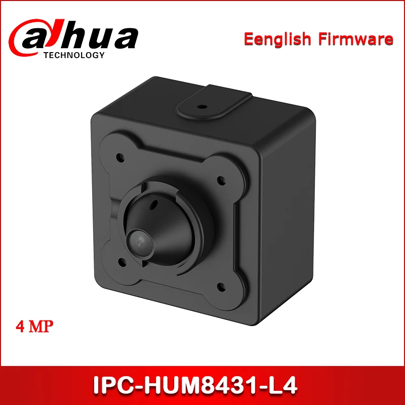 Dahua IPC-HUM8431-L4 4MP Covert Network Camera-Lens Unit working together with IPC-HUM8431-E1