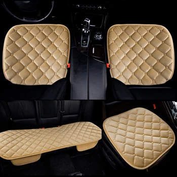 

Dewtreetali Universal Velvet Car Seat Cushion Set Auto Car Seat Protector Seat Cover Winter for Car Accessories Car-styling