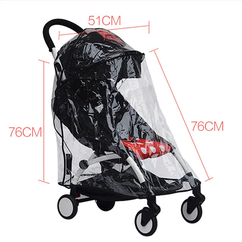 

PVC Baby Stroller Rain Cover Raincoat Wind Dust Sand Prevention Baby Car Seat Cover Rain Coat Stroller Pram Accessory New!