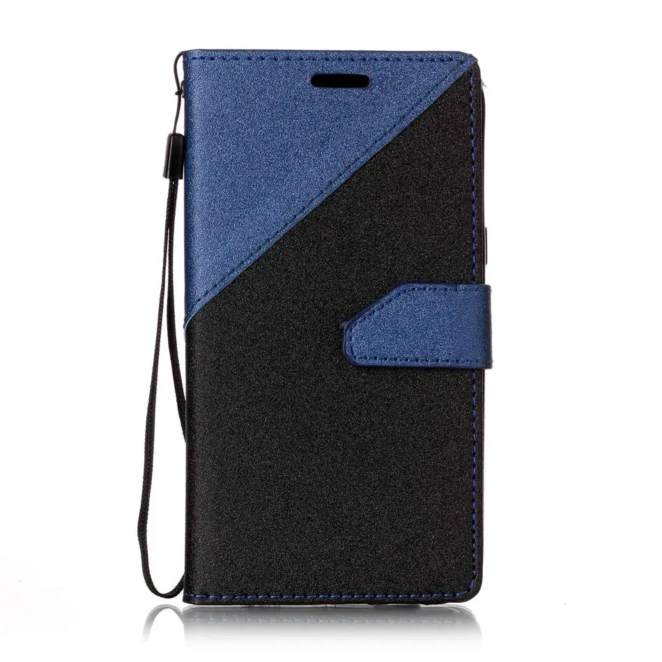Flip Fundas Leather For Samsung A530 A520 S9 S8 Plus S7 S6 Edge S5 S4 J5 2017 J7 Prime J330 J530 J730 Cases Contrast Color P09Z