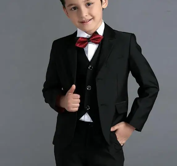 2017 summer Special Solid England Style Children Suit Boys Suits Blazer set Formal Suit Boys Suits