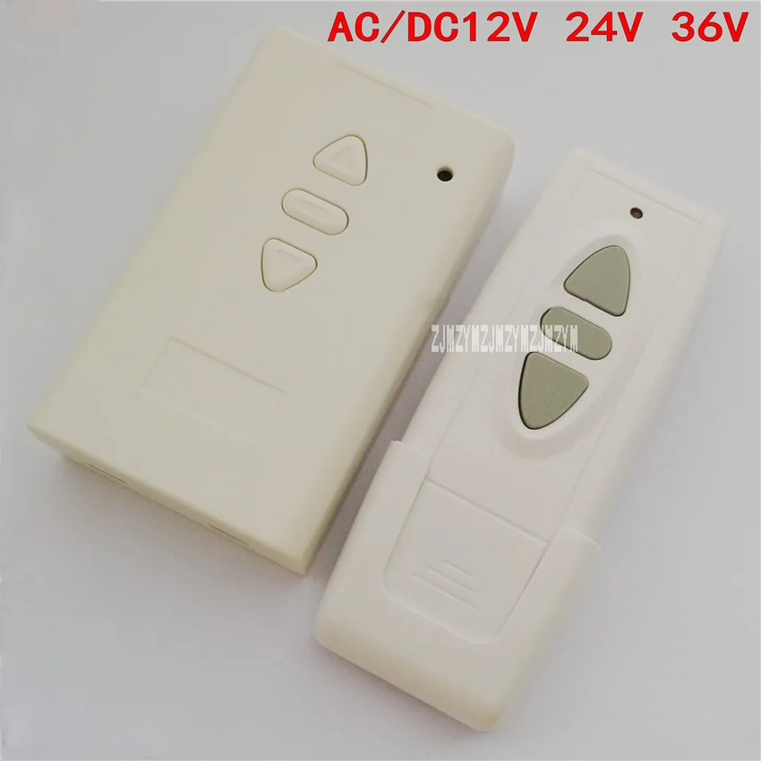 

New 12v 24v 36v DC/AC Motor Controller Motor Forwards Reverse Controller Remote Control, Adjustable Load Less Than 5A 60W Motor