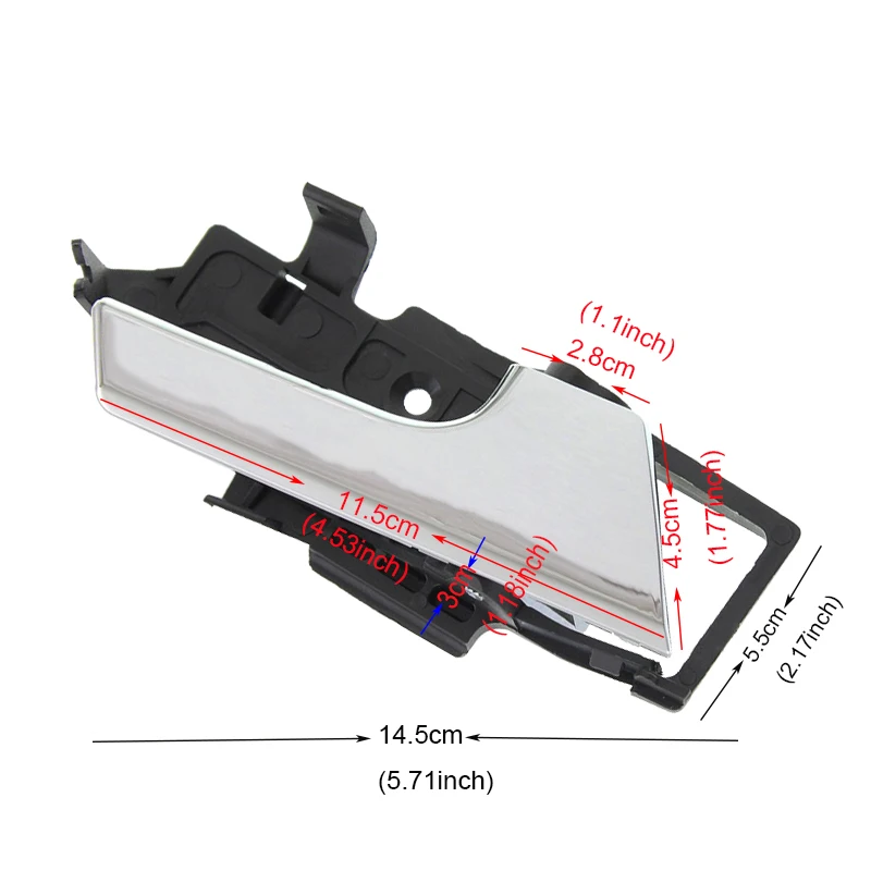 1 шт. левая и правая внутренняя ручка двери интерьерная дверная ручка для Pontiac G3 для Chevrolet AVEO 96462710 Автомобильная внутренняя ручка Чаша