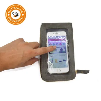 

BONAMIE Creative Women RFID Avoid Sand Touch Screen Beach Phone Bag Card Bag Messenger Bag Fashion Man Shoulder Phone Pocket