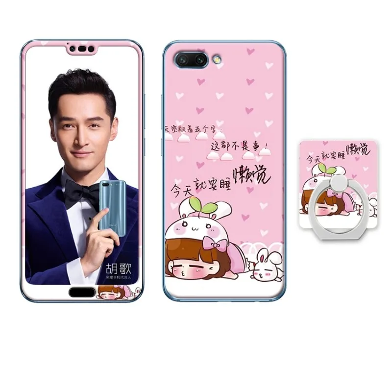 Huawei honor 10 case cover glass screen protector (10)