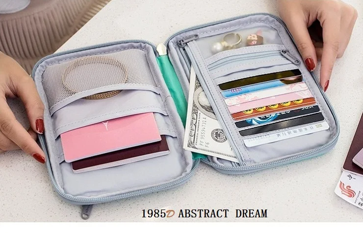 2019 дизайнерский мужской и женский кошелек модный дорожный паспорт клатч новый кошелек Кредитная карта самолет билет мужские сумки дамы