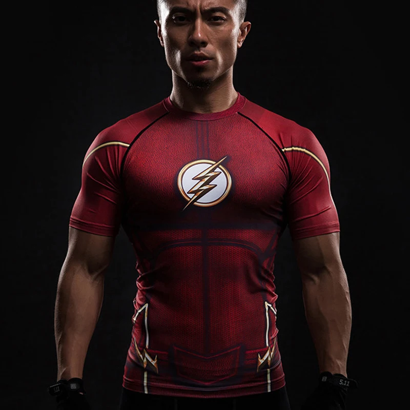 Ehuanhood 3D Printing Captain America T-shirt Men's Crossfit Tops Tee Superman Tshirt Fitness Men Clothing Compression Shirt Ehuanhood 3D Printing Captain America T-shirt Men's Crossfit Tops Tee Superman Tshirt Fitness Men Clothing Compression Shirt