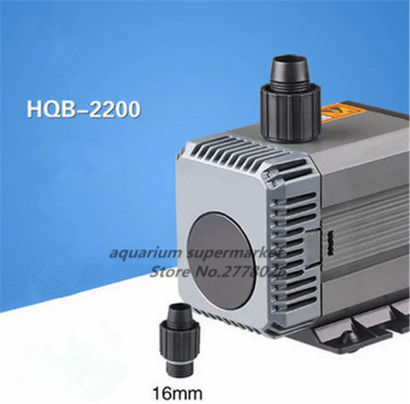 SUNSUN 1 шт. водяной насос, аквариумный насос погружной насос садовый фонтанный насос для аквариума HQB2000-HQB3500 220 В - Цвет: HQB 2200