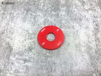 

knotolus U2 red click wheel cover shell adhesive for ipod 5th gen video 30gb 60gb 80gb