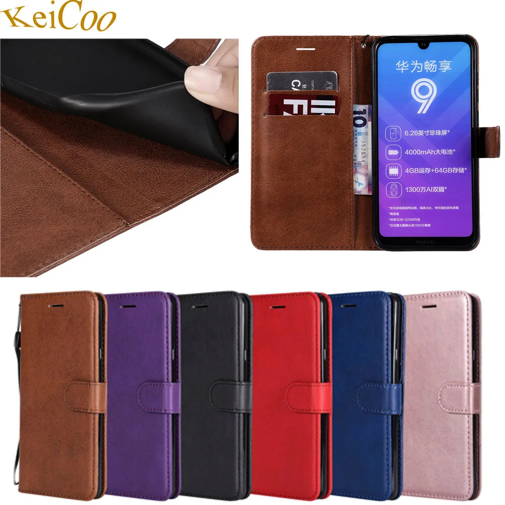

Luxury PU Leather Cover On For HUAWEI DUB-L21 LX1 Y7Prime 2019 Cases Wallet Pouch Cover For HUAWEI Y7 Prime 2019 Book Flip Cases