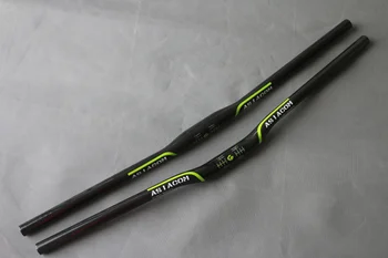

New ASIACOM all carbon fiber mountain bike straight /Riser Bar 31.8*600/620/640/660/680/700/720/740/760mmMM 3KGlossy/Matte