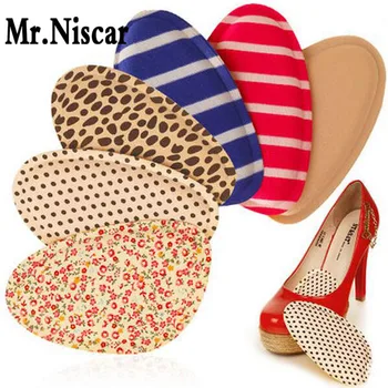 

1 Pair Forefoot Silicone Shoe Pad Insoles Women's High Heel Elastic Cushion Protect Comfy Feet Shoe Pads Shoe Accessories