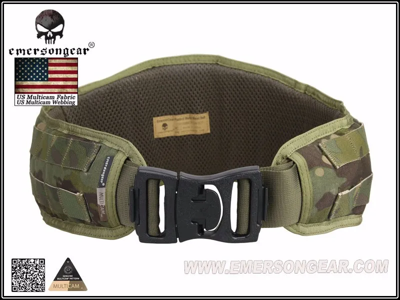 Emerson Охота Молл ватник МОЛЛ пояс Для мужчин Airsoft Combat пояс тактический мультикам Тропик EM9086MCTP