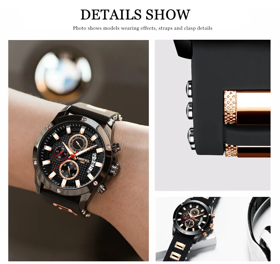 NIBOSI Sport Watches For Men Watch Military Army Clock Men Waterproof Silicone Strap With Date Relojes Deportivos Hombre 2018    (4)