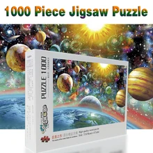 1000/1500 штук деревянные головоломки для детей Пазлы Развивающие игрушки для детей и взрослых Пазлы сборка украшения