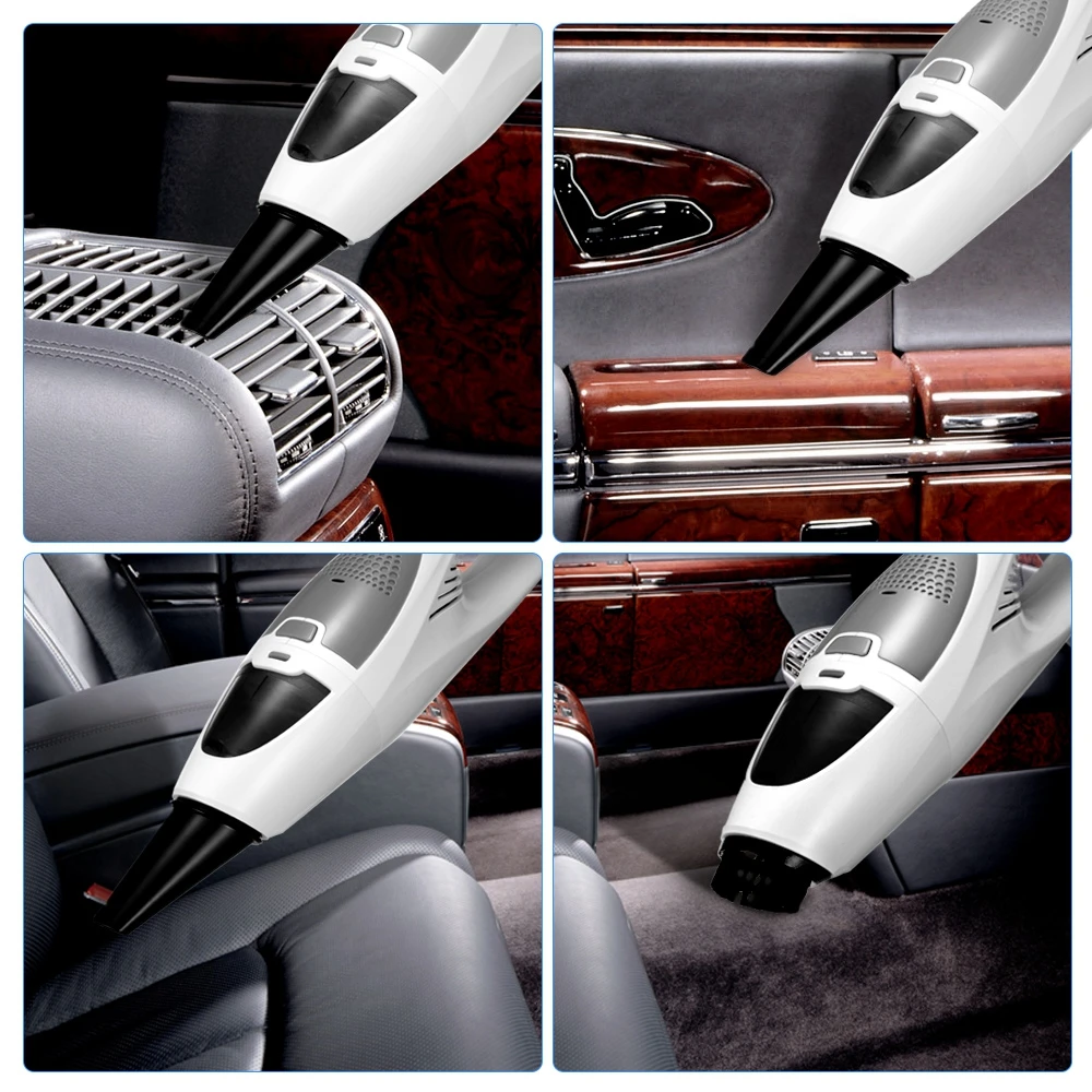 VicTsing Portable Car Vacuum Cleaner Hand-held Mini Vacuum Cleaner for Home and Car Cleaning 2000Pa FD-CMV(B-1)                  (4)