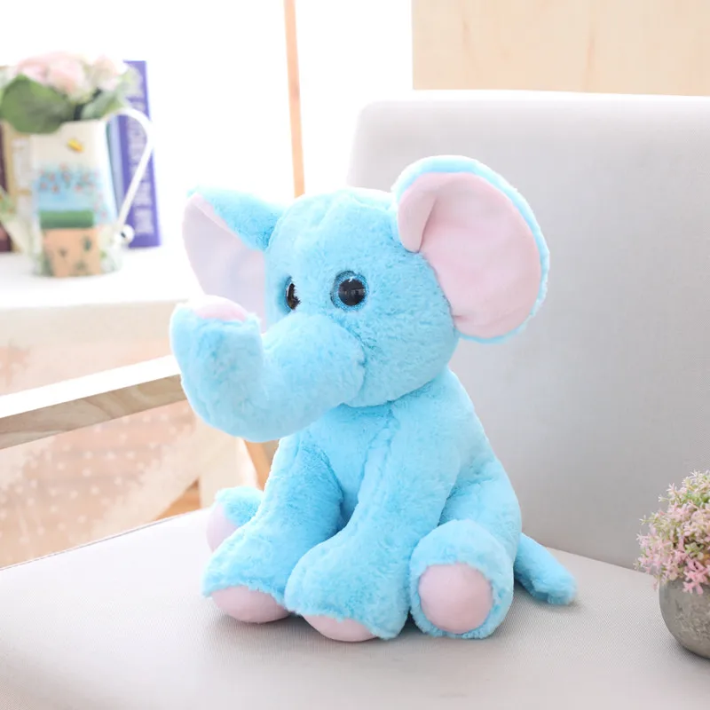Miaoowa 1pc 30cm Plush Elephant Toy Soft Stuffed Elephant Doll Newborn Playmate Doll Kids Birthday Gift Baby Appease Clam Toys Miaoowa 1pc 30cm Plush Elephant Toy Soft Stuffed Elephant Doll Newborn Playmate Doll Kids Birthday Gift Baby Appease Clam Toys