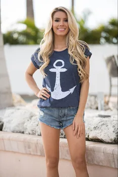 

2017 Summer Tops Fashion Cotton Female Tshirt Tees Ladies Short T-Shirt